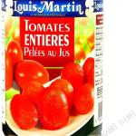 Tomates entiers pelée au jus LOUIS MARTIN 425g