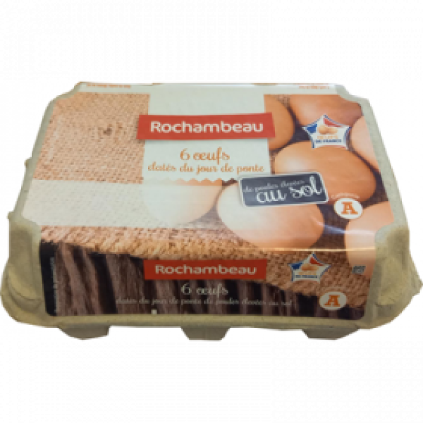 Oeufs x 6