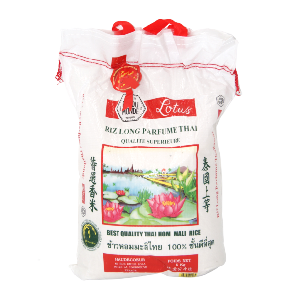 Riz long parfumé thai lotus 5kg