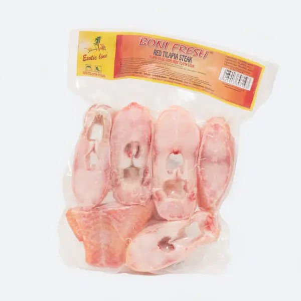Tilapia rouge coupé (le sachet 1kg)