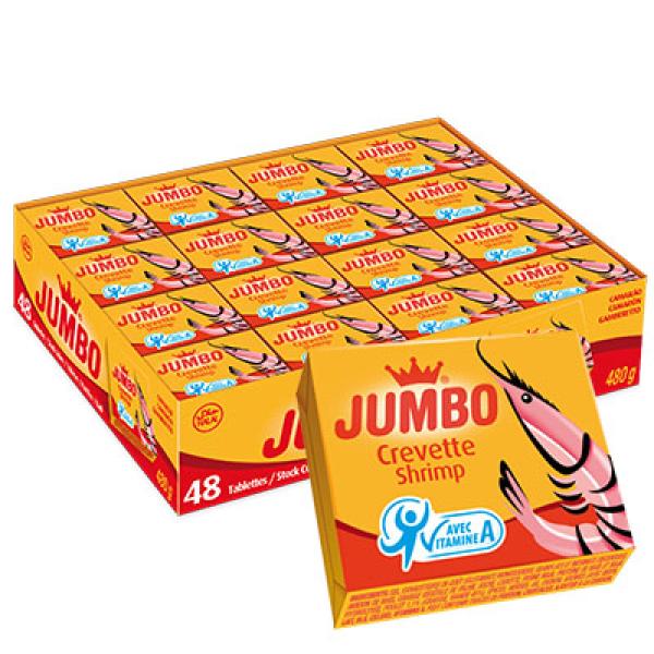 JUMBO crevette tablette de 48 cubes