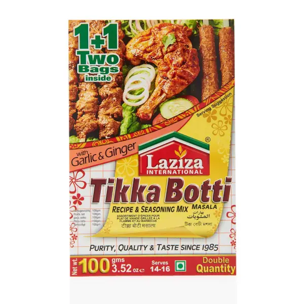 Laziza Tikka Botti Recipe Mix